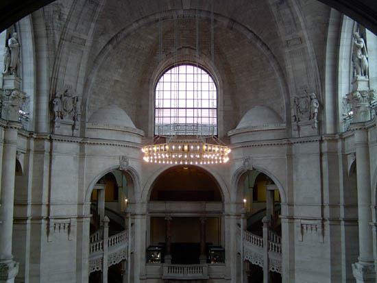 Inside the townhall