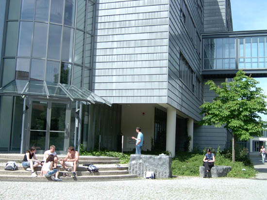 Students at the IT institute
