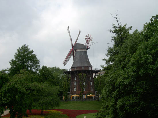 A windmill in Bremen