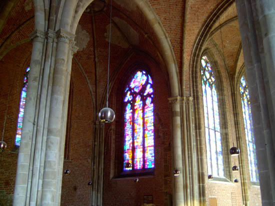 Inside of a church