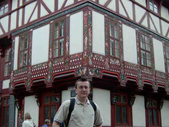 Me and some fine pice of architecture (it's called Junkernschnke)